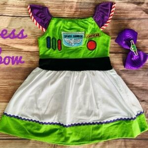Buzz Lightyear Dress (no bow) 12- 18 months